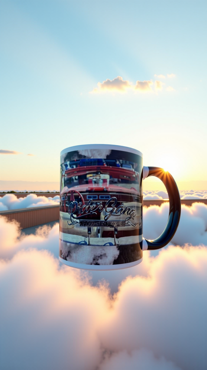 1 Rider Gang Black cloud 15oz ceramic mug