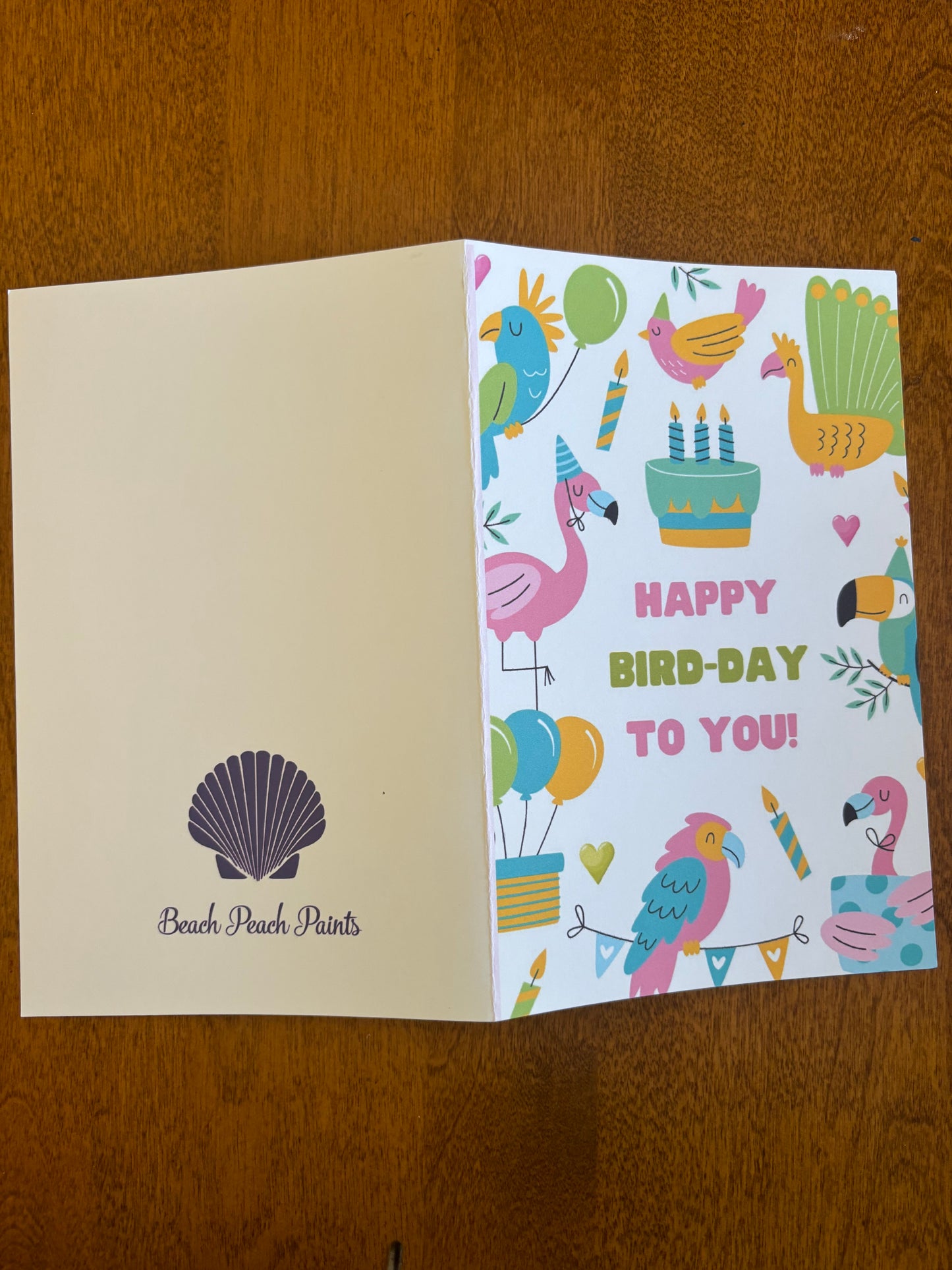 Happy Birthday card Bird day
