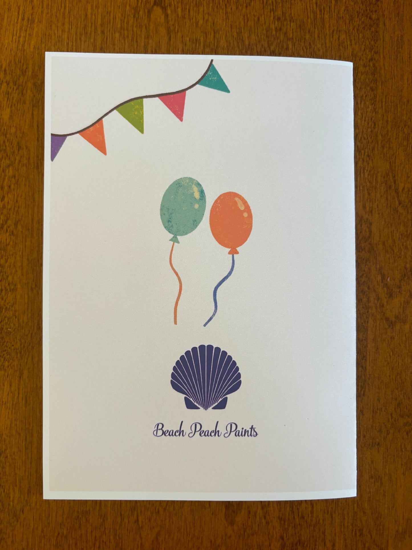 Happy Birthday Card party animals