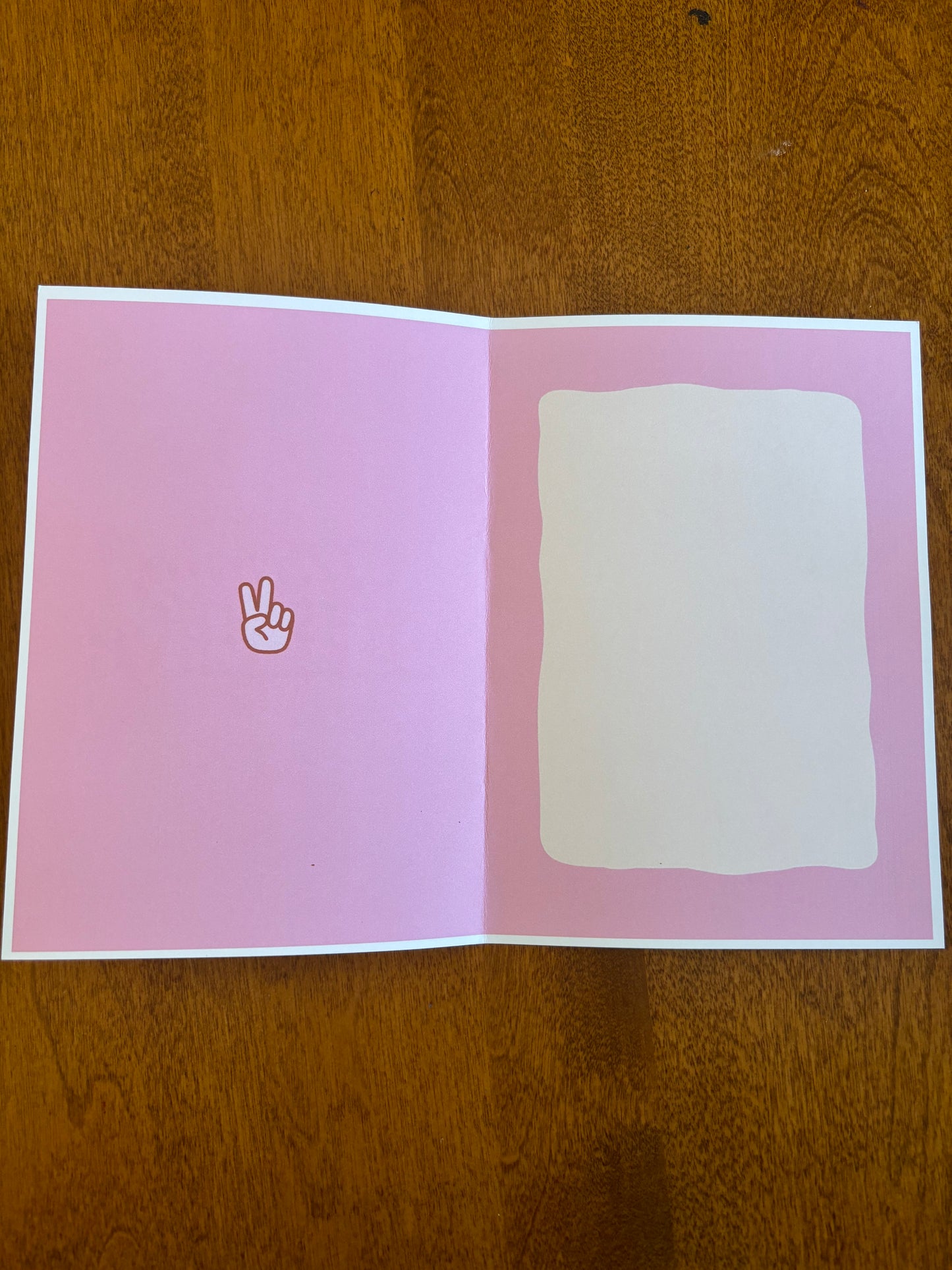 Happy birthday Card pink groovy