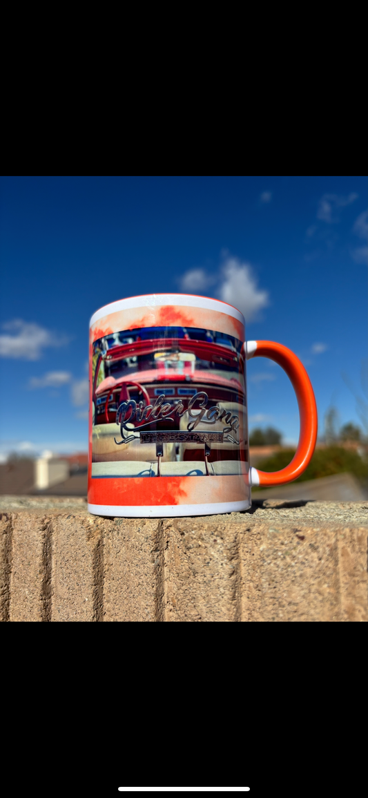 1 Rider Gang Orange  cloud 15oz ceramic mug