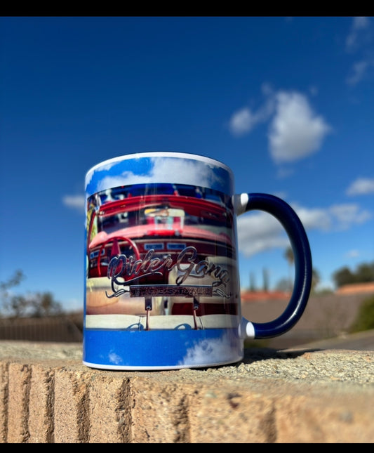 1 Rider Gang blue cloud 15oz ceramic mug