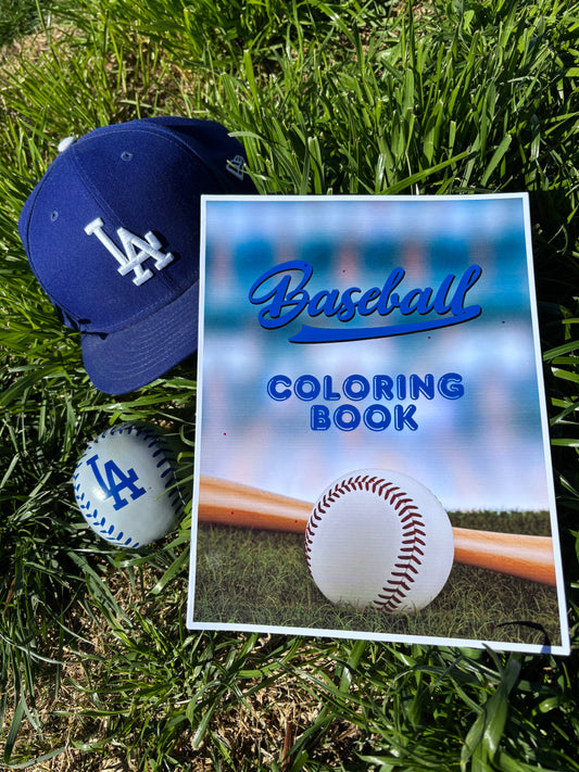 Baseball Coloring Book