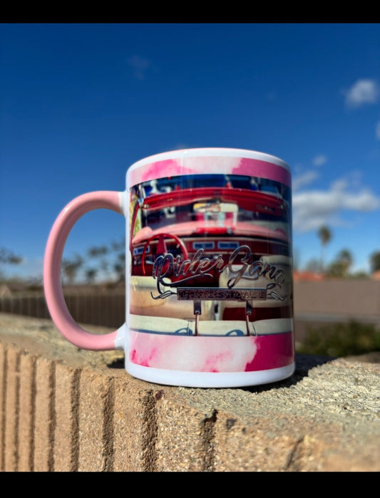 1 Rider Gang pink cloud 15oz ceramic mug