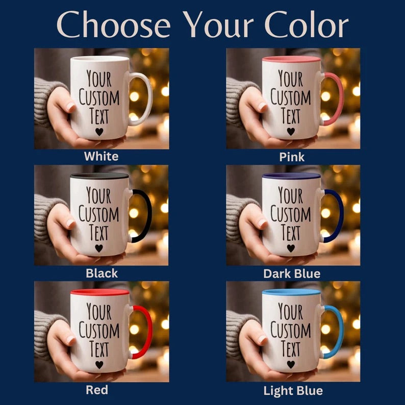 Custom ceramic mug 15 oz