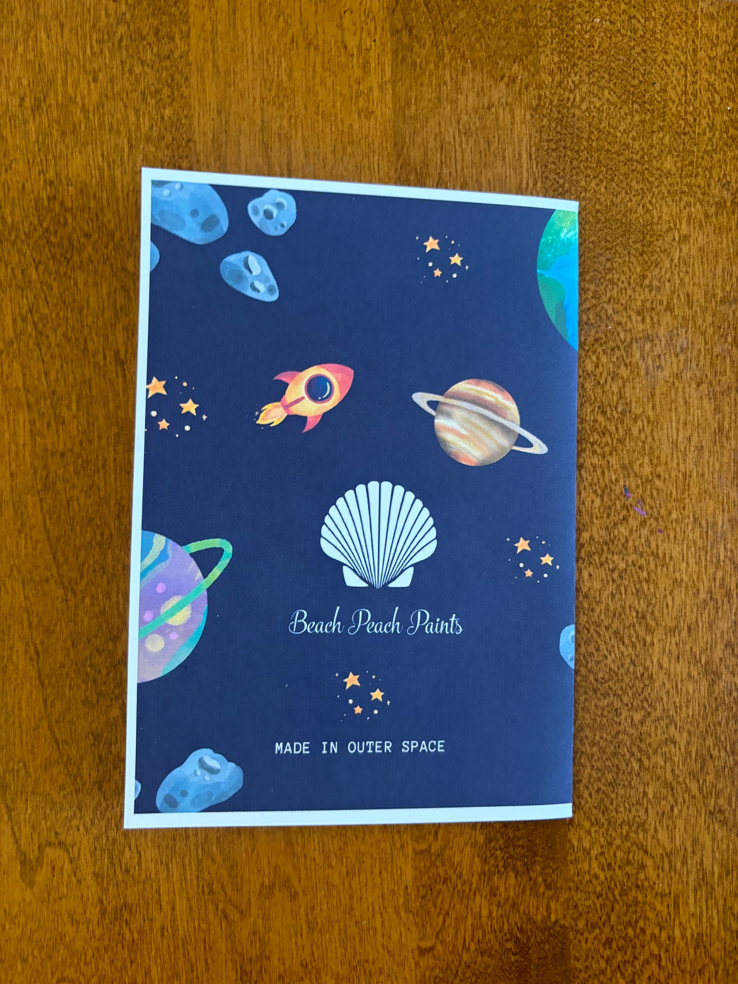 Happy Birthday Card out of this world