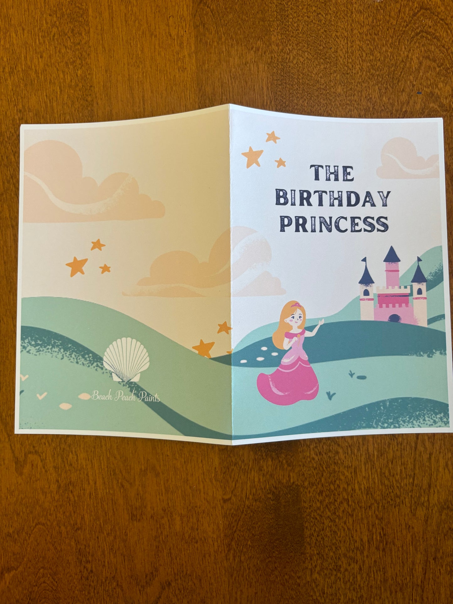 Happy Birthday card Princess